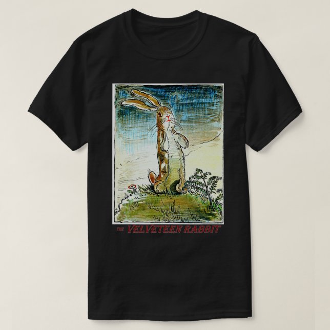 Camiseta Conejo Velveteen - - Margery Williams  (Diseño del anverso)