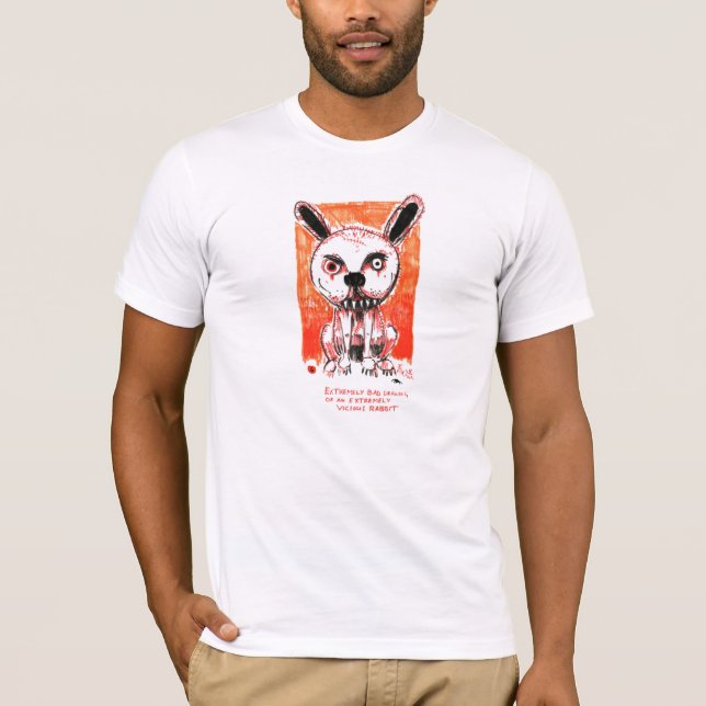 Camiseta Conejo vicioso de Ian Miller (Anverso)