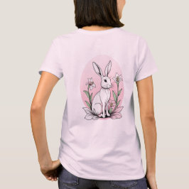 Camiseta Conejo y Lilies
