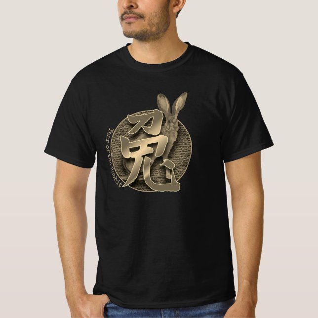 Camiseta "Conejo" zodiaco chino (Anverso)