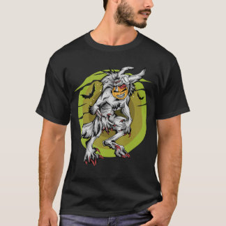 Camiseta Conejo Zombie Halloween Espeluznante Aterrador Esp