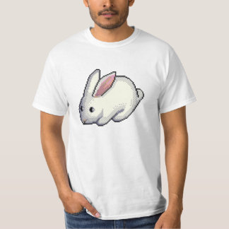 Camiseta Conejos blancos llanos