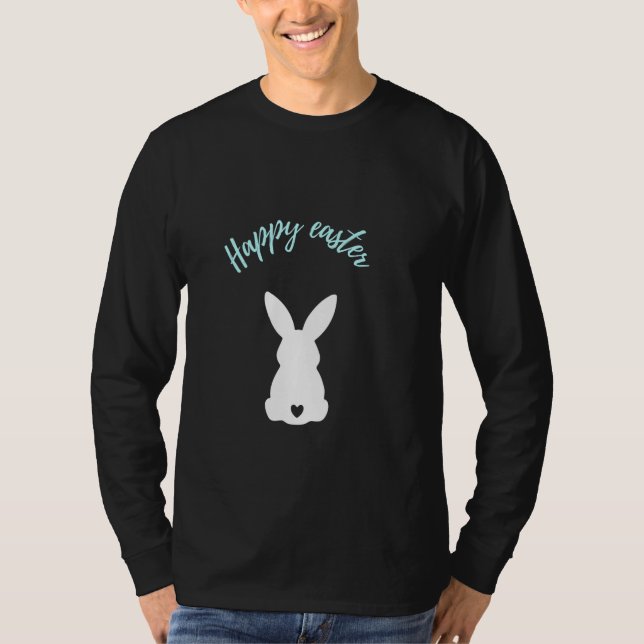 Camiseta Conejos Felices de Pascua (Anverso)