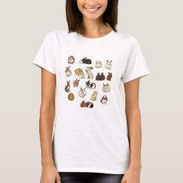 Camiseta Conejos por todas partes