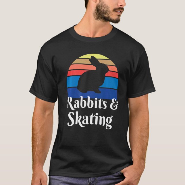 Camiseta Conejos Y Skater (Anverso)