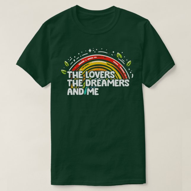 Camiseta Conexión arco iris 1 (Diseño del anverso)