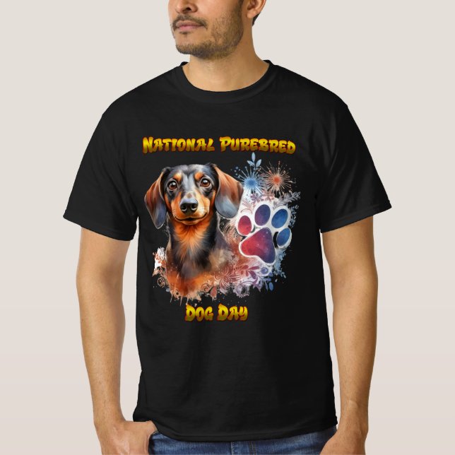 Camiseta Conexión Dachshund: Un Bono Maravilloso (Anverso)