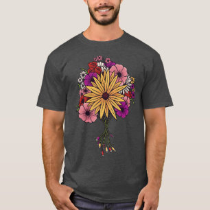 Camiseta Conexión de naturaleza floral de Tobe Fonseca
