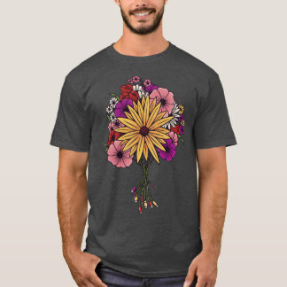 Camiseta Conexión de naturaleza floral de Tobe Fonseca