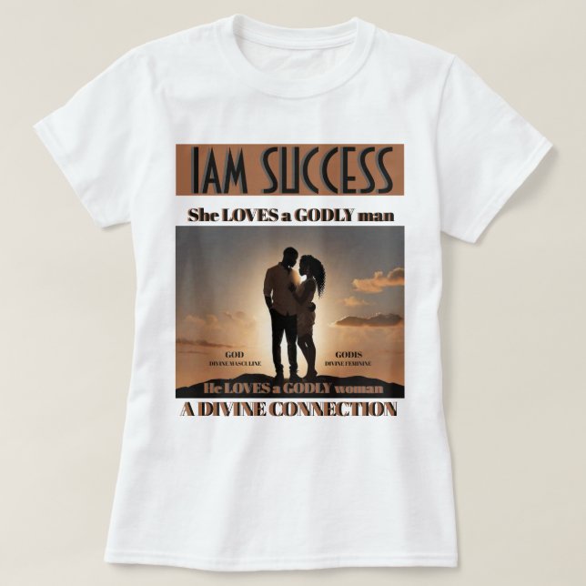 CAMISETA CONEXIÓN DIVINA (Diseño del anverso)