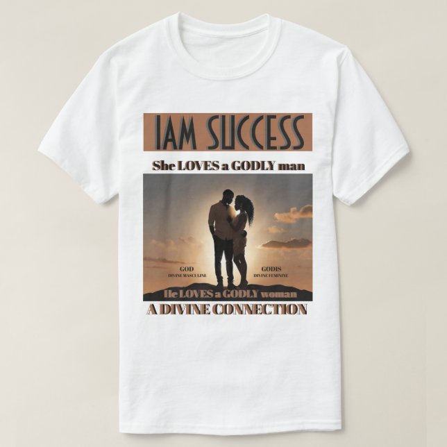 CAMISETA CONEXIÓN DIVINA (Diseño del anverso)