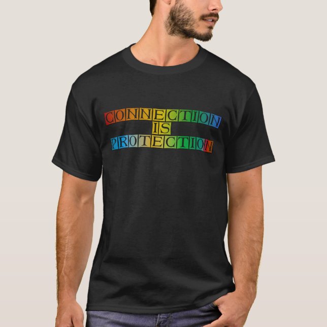 Camiseta Conexión es Protección - CNiPN01 (Anverso)