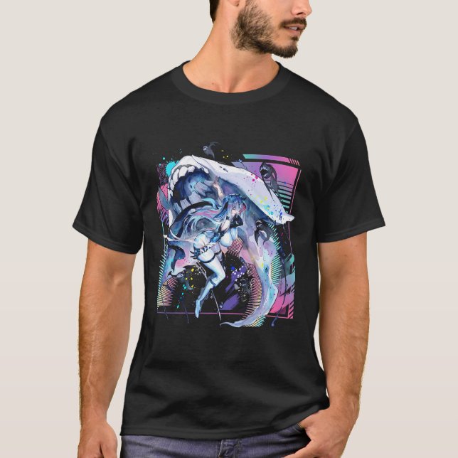 Camiseta Conexión Mental Pesadilla Narja Zero Caos Wyrm  (Anverso)