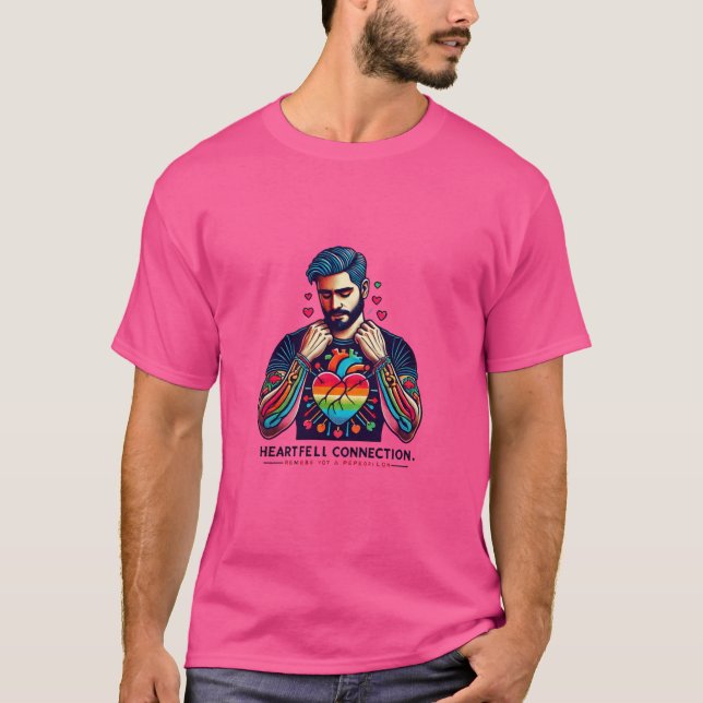 Camiseta Conexión sincera (Anverso)