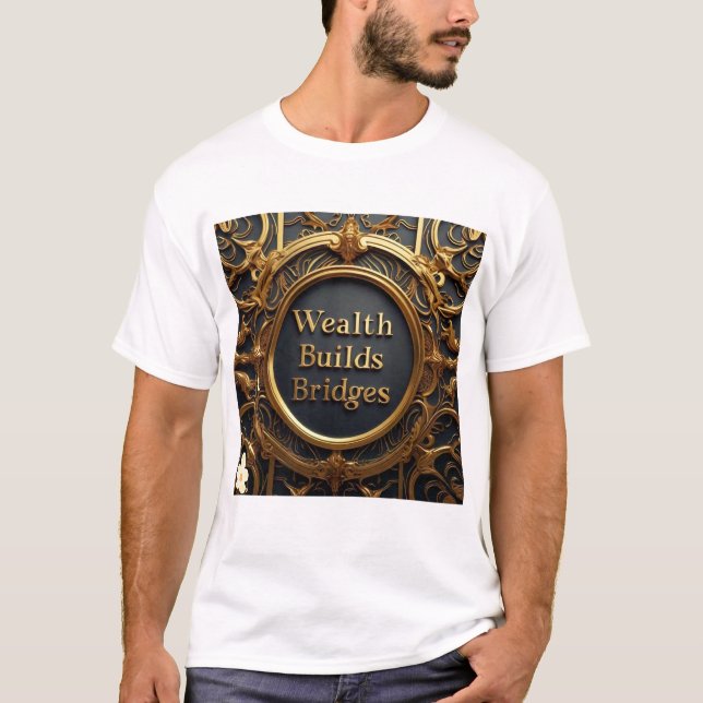 Camiseta "Conexiones doradas" (Anverso)