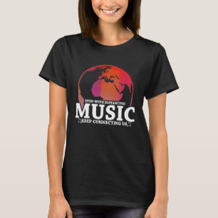 Camiseta Conexiones inspiradoras De Las Obras De Arte Music