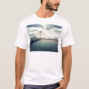 Camiseta Coney Island Beach Panorama