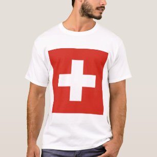 Camiseta Confederación Suiza - Bandera de Suiza