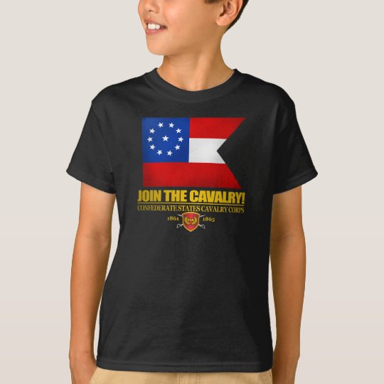 Camiseta Confedere la primera caballería nacional Guidon