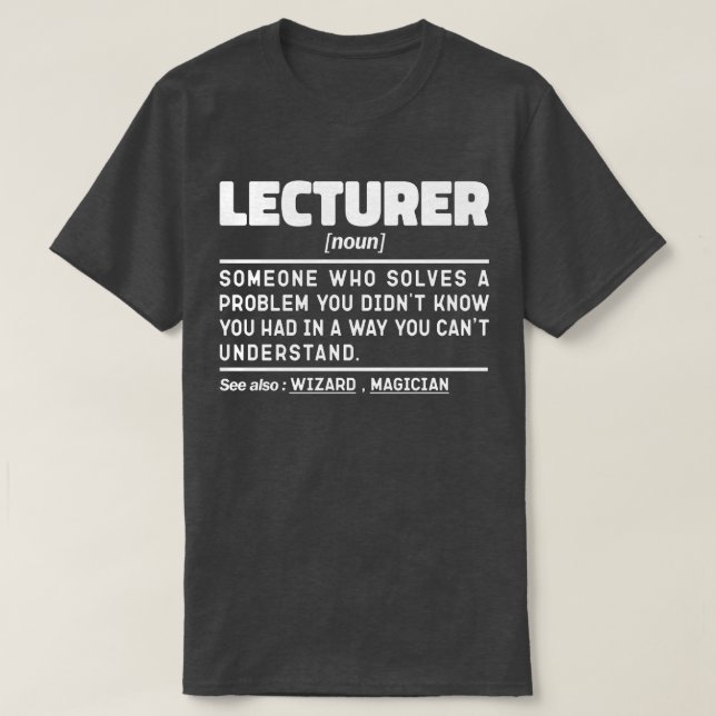 Camiseta Conferenciante Noun Public Speaker Enseña memes di (Diseño del anverso)