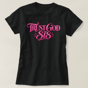 Camiseta Confía en Dios Hermana