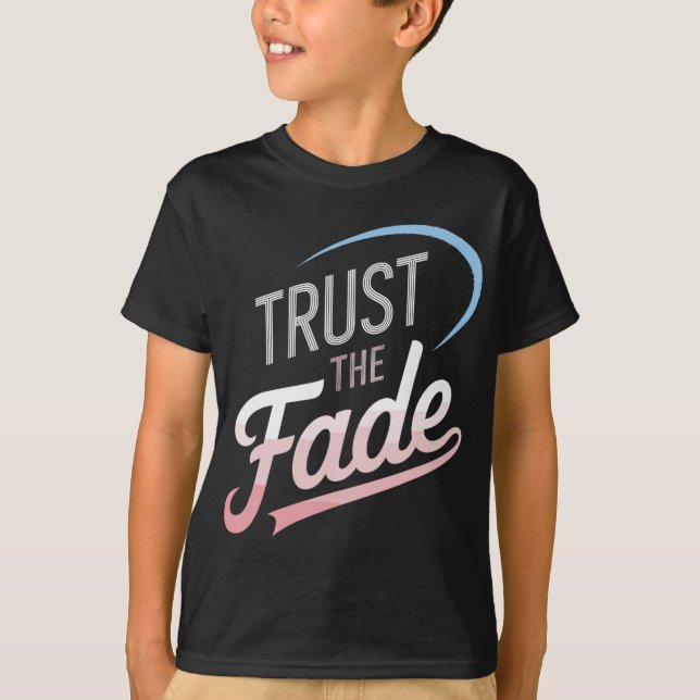 Camiseta Confía en el diseño de Disc Golf de The Fade, eleg (Anverso)