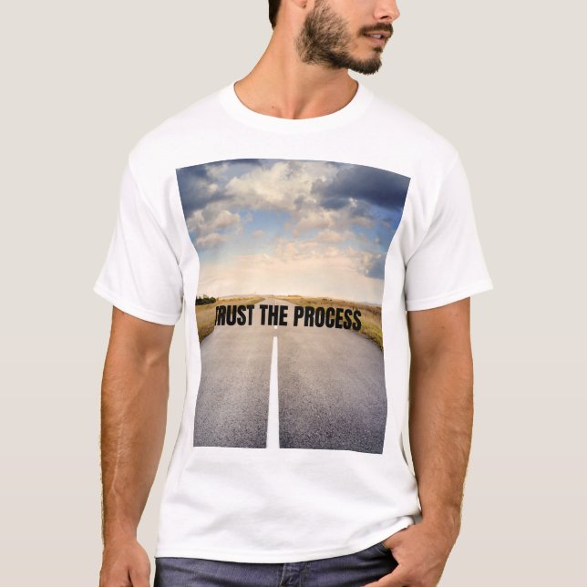 Camiseta Confía en el proceso  (Anverso)