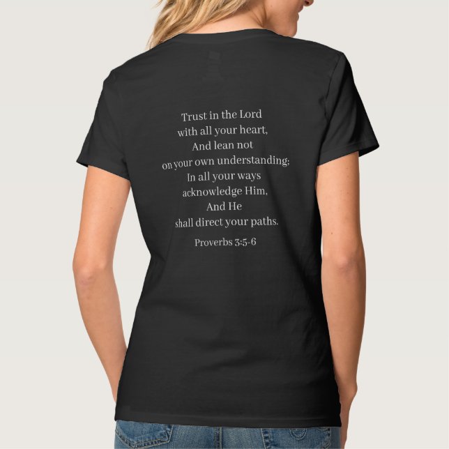 Camiseta Confía en el Señor (Reverso)