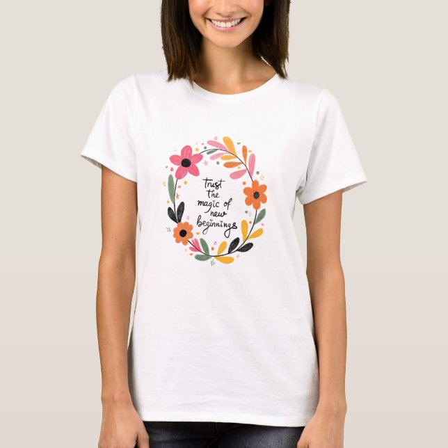 Camiseta Confía en la magia  (Anverso)