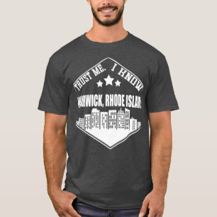 Camiseta Confía en mí que conozco la costa este de Warwick