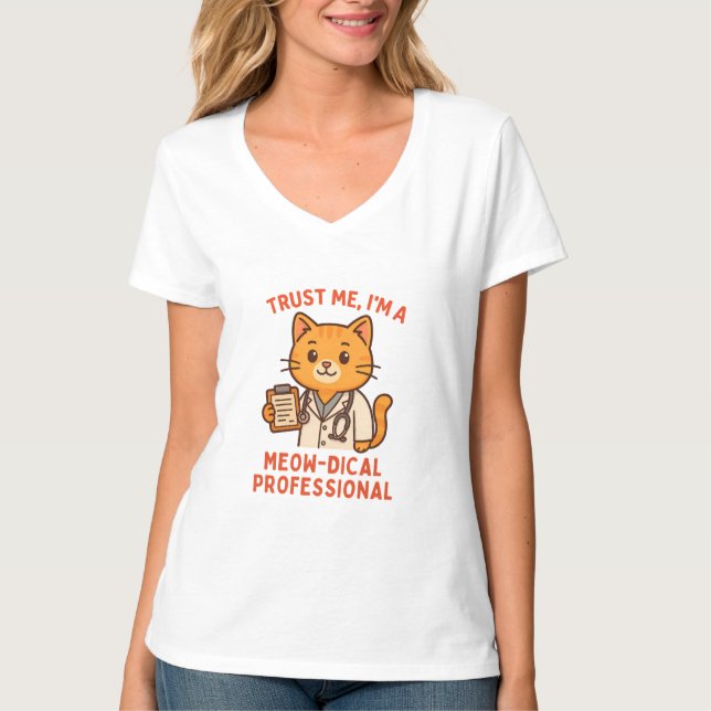 Camiseta Confía en mí que soy un médica (Anverso)