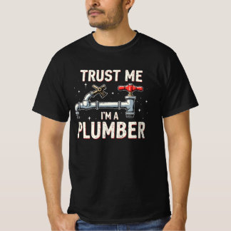 Camiseta Confía en mí, soy fontanero