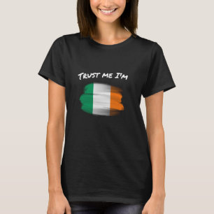Camiseta Confía en mí soy irlandés - Vintage Ireland Flag P