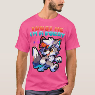 Camiseta Confía en mí, soy un Furry, fandom de Furries Cosp