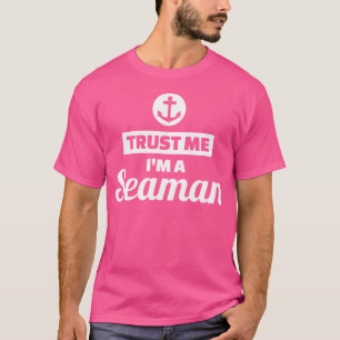 Camiseta Confía en mí, soy un marinero