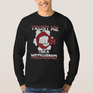 Camiseta Confía en mí, soy un mecánico técnico automotriz a