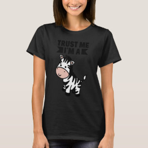 Camiseta Confía en mí soy una cebra de niños de cebra