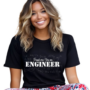 Camiseta Confía en mí, soy una profesión de ingeniero
