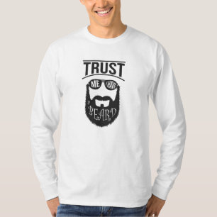 Camiseta Confía en mí, tengo barba