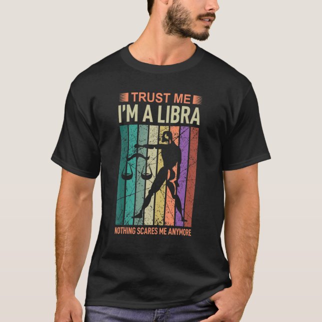 Camiseta Confía En Mí Una Astrología Libra (Anverso)
