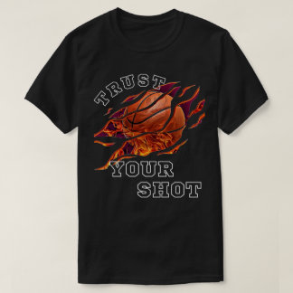 Camiseta Confía en tu disparo - Negrita Tee de Baloncesto N