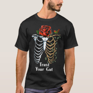 Camiseta Confía en tu estética de la torre de cráneo humana
