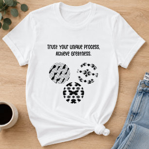 Camiseta Confía en tu proceso único y alcanza la grandeza