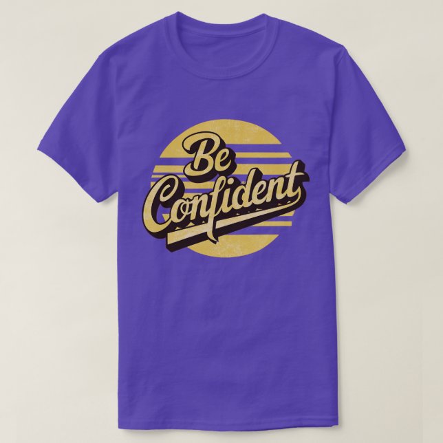 Camiseta confiado (Diseño del anverso)