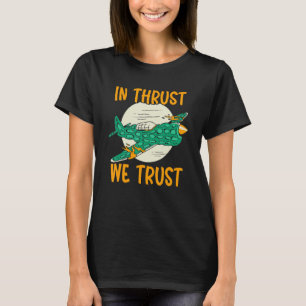 Camiseta Confiamos En La Aviación Piloto Del Aviador De Avi