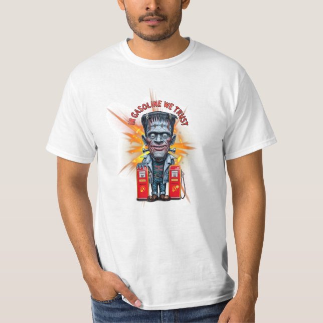 Camiseta Confiamos en la Gasolina (Anverso)