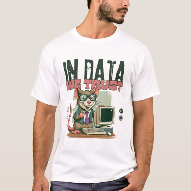 Camiseta Confiamos en los datos (Anverso)