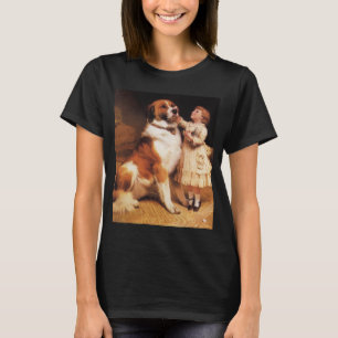 Camiseta Confianza de Charles Burton Barber, Perro San Bern