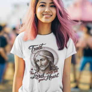 Camiseta Confianza divina: Jesús alienta la confianza en el