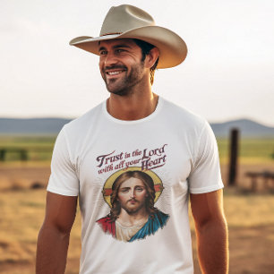 Camiseta Confianza divina: Jesús Fe Motivadora